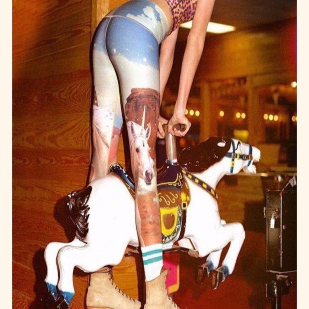 Teeki Unicorn Wrangler Hot Pants.
